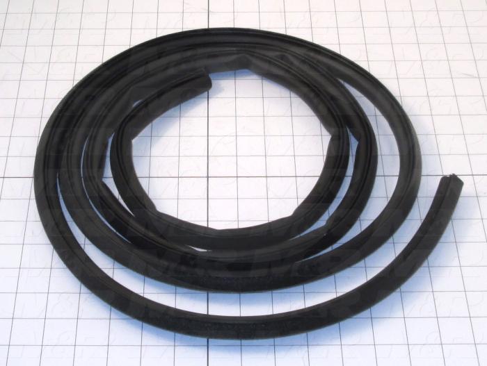 Fabricated Parts, Door Seal, 43.50 in. Length, 5.85 in. Width