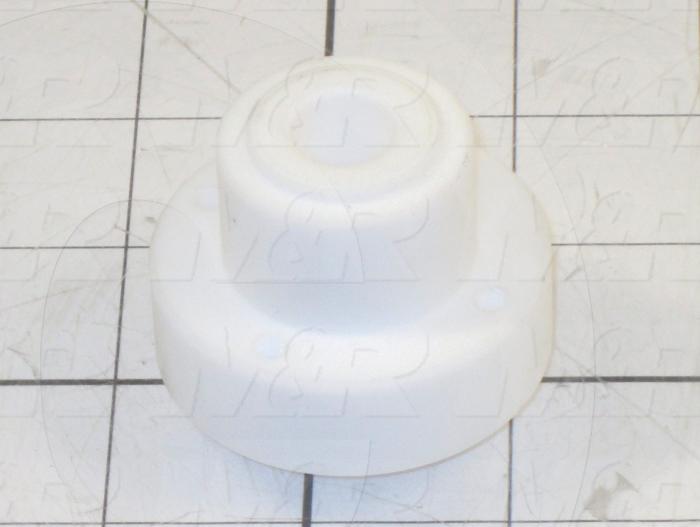 Fabricated Parts, Door Switch Base, 1.68 in. Length, 1.98 in. Diameter, As Material Finish