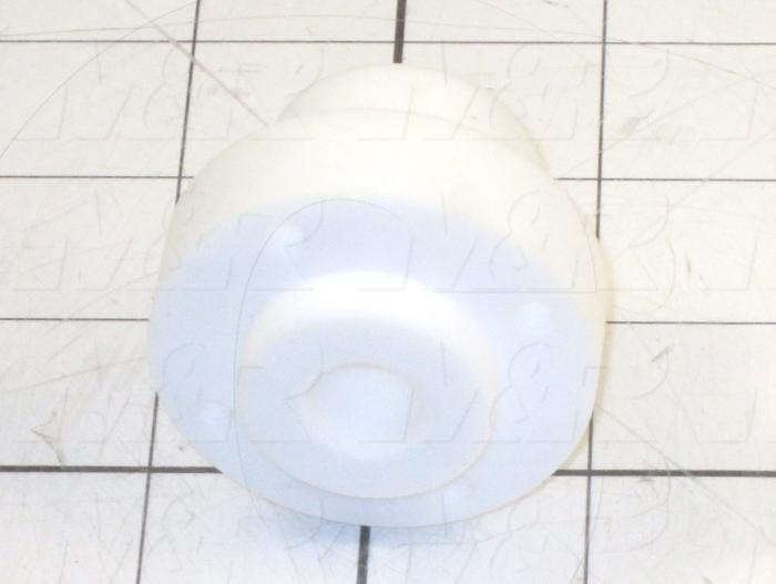 Fabricated Parts, Door Switch Base, 1.68 in. Length, 1.98 in. Diameter, As Material Finish