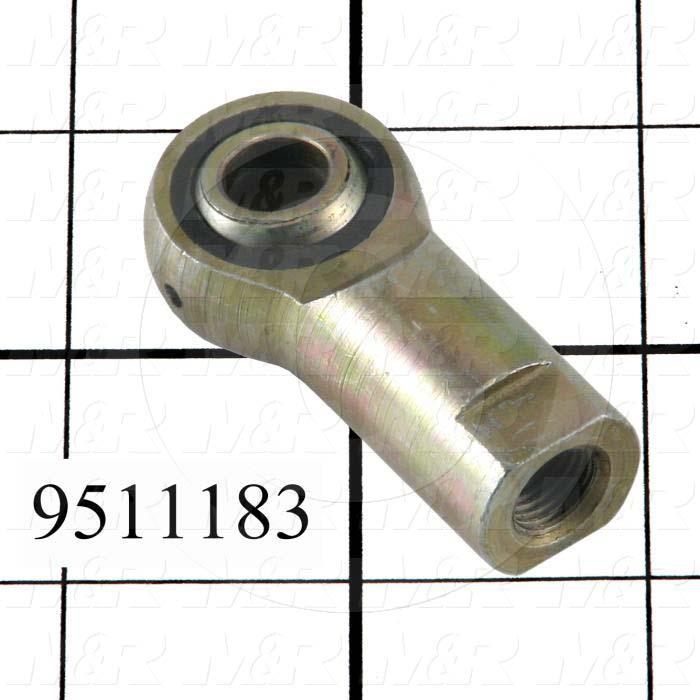 Fabricated Parts, Dripless Cylinder Rod End, 1.75 in. Length, 1.00 in. Width, 0.50 in. Height