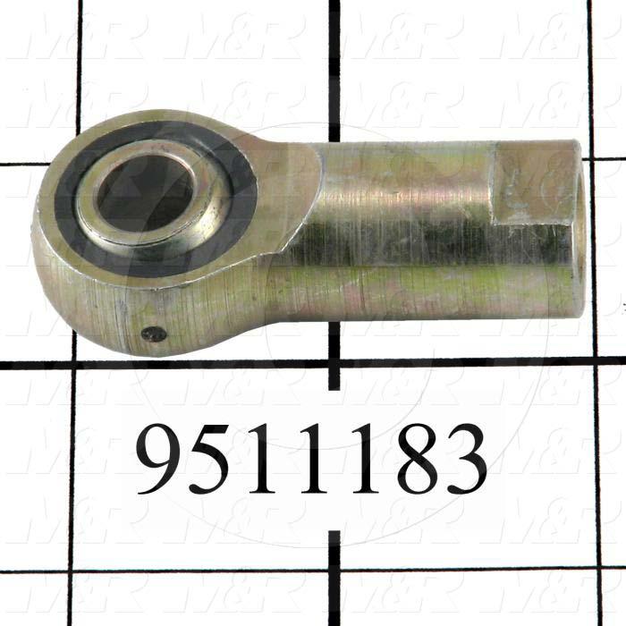 Fabricated Parts, Dripless Cylinder Rod End, 1.75 in. Length, 1.00 in. Width, 0.50 in. Height