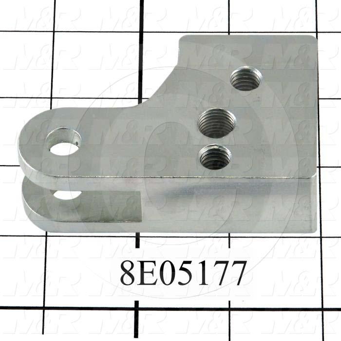 Fabricated Parts, Dripless Squeegee Cylinder Mounting Bracket, 3.25 in. Length, 2.13 in. Width, 1.00 in. Height