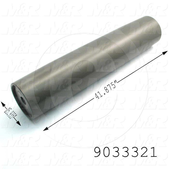 Fabricated Parts, Drive Roller, 42.00 in. Length, 6.00 in. Diameter