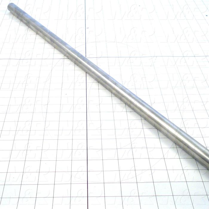 Fabricated Parts, Drive Roller Shaft, 71.50 in. Length, 1.00 in. Diameter