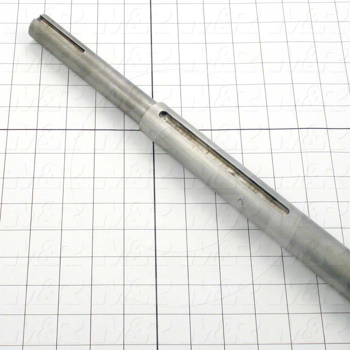 Fabricated Parts, Drive Roller Shaft, 76.00 in. Length, 1.25 in. Diameter
