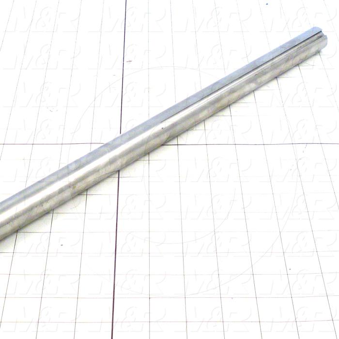 Fabricated Parts, Drive Shaft, 59.75 in. Length, 1.00 in. Diameter