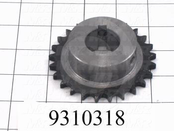 Fabricated Parts, Drive Sprocket, 3.00 in. Diameter, 0.78 in. Thickness