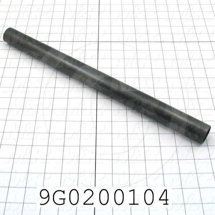 Fabricated Parts, Ext. Roller 17"X 1.25"Od, 17.00 in. Length, 1.25 in. Diameter, 14 GA Thickness, Black Oxided Finish