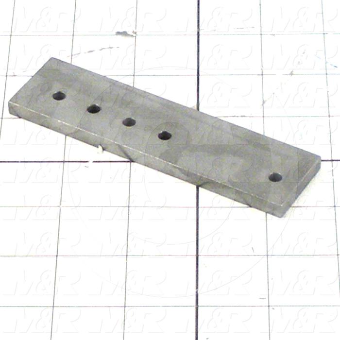Fabricated Parts, Filler Rail, 4.75 in. Length, 1.25 in. Width, 0.25 in. Height