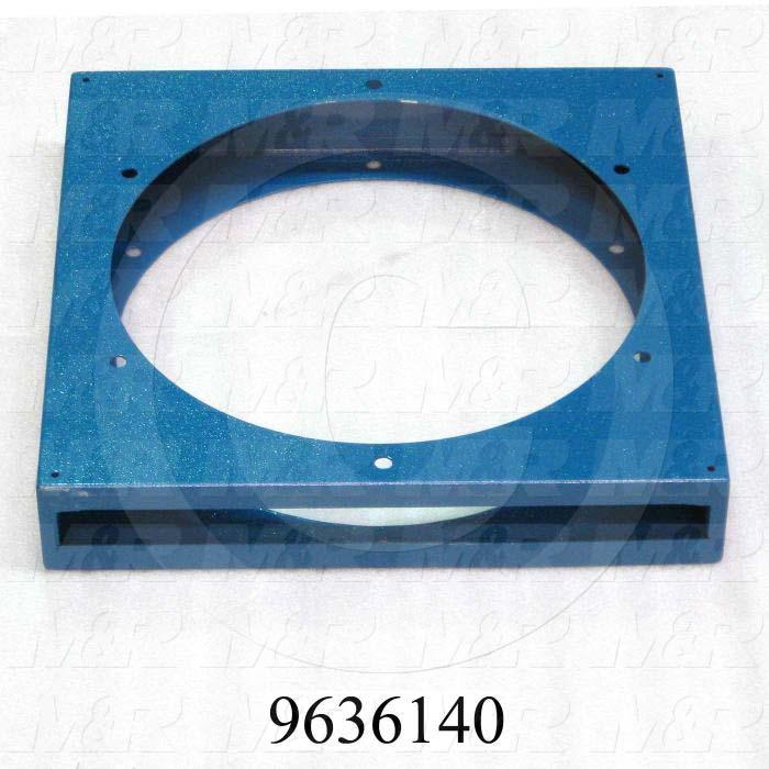 Fabricated Parts, Filter Holder, 14.70 in. Length, 14.70 in. Width, 2.56 in. Height