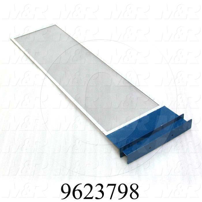 Fabricated Parts, Filter Weldment 42.25"Lg R, 42.25 in. Length, 11.50 in. Width