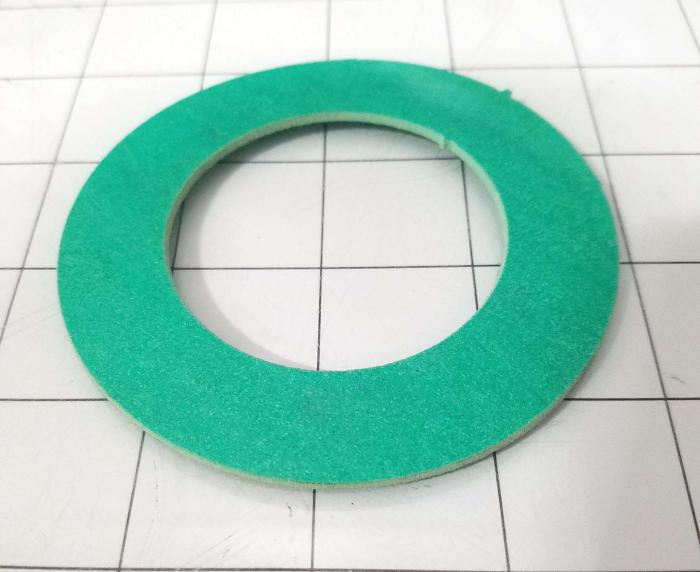 Fabricated Parts, Flange Seal, 3.62 in. Diameter, 0.06 in. Thickness