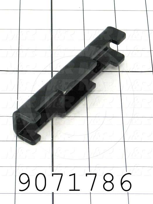 Fabricated Parts, Flash C-Channel, 4.52 in. Length, 1.00 in. Width, 0.75 in. Height