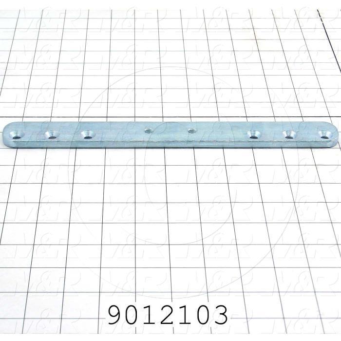 Fabricated Parts, Flat Tension Spring, 11.56 in. Length, 1.25 in. Width, 0.31 in. Thickness