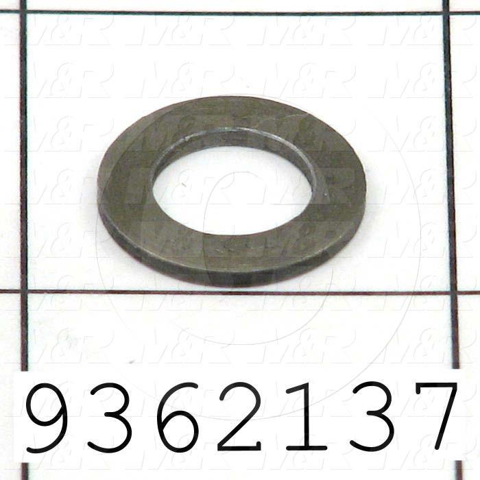 Fabricated Parts, Flat Washer, 0.63 in. Diameter, 0.063 in. Thickness