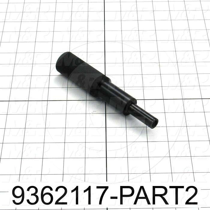 Fabricated Parts, Flood Adjustment Knob, 6.66 in. Length, 1.25 in. Diameter