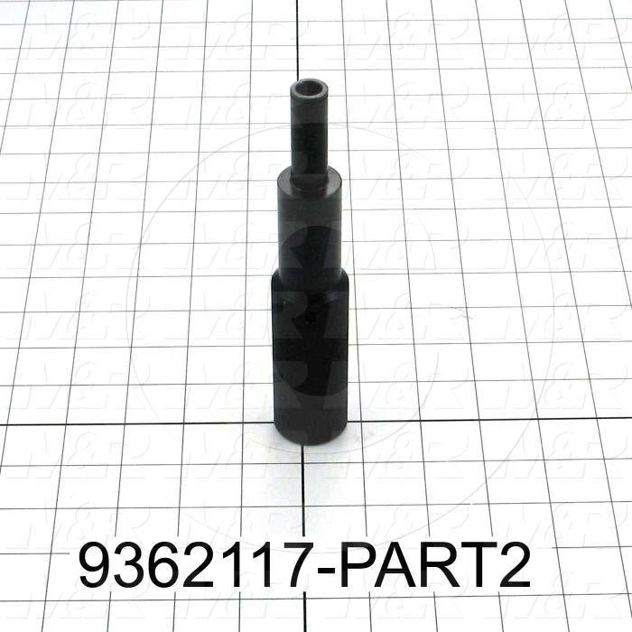 Fabricated Parts, Flood Adjustment Knob, 6.66 in. Length, 1.25 in. Diameter