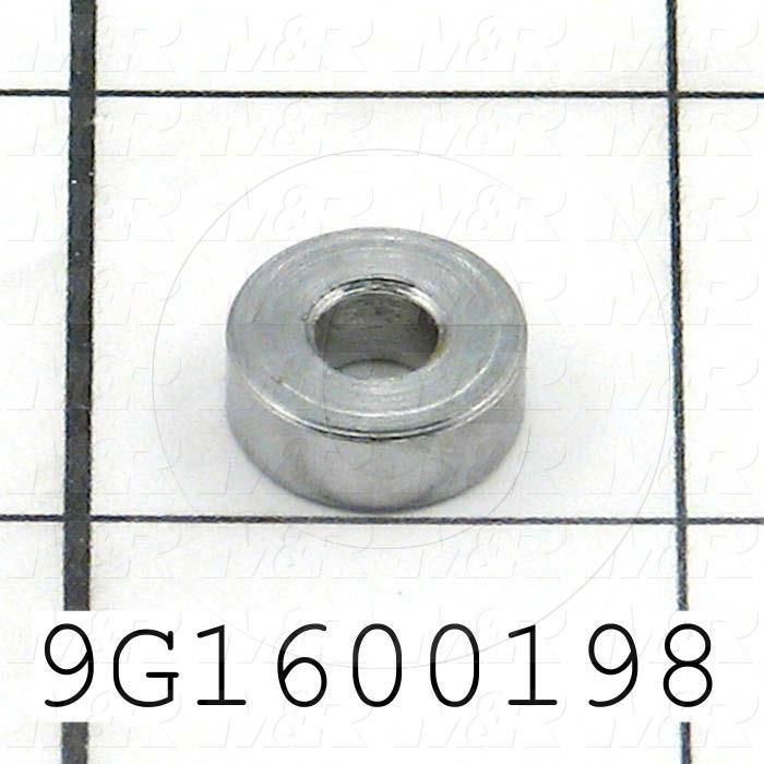 Fabricated Parts, Folding Plate Spacer, 0.188 in. Height, 0.50 in. Diameter