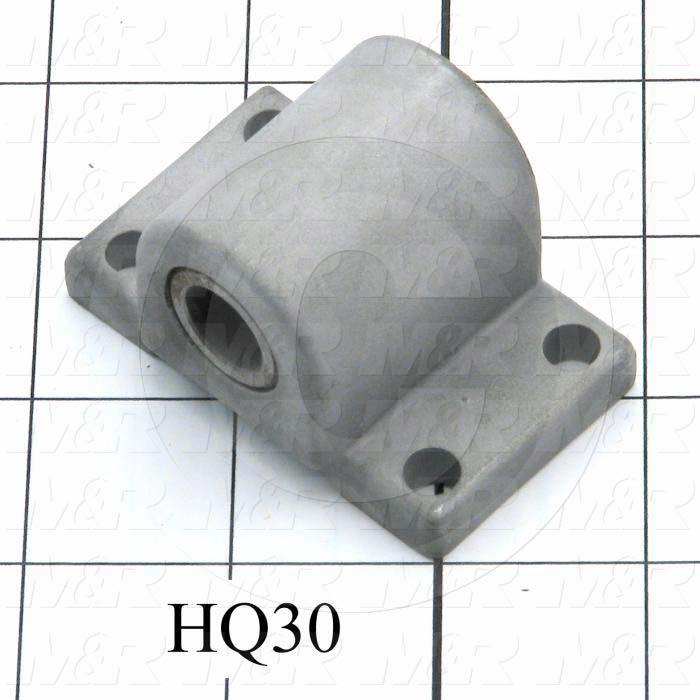 Fabricated Parts, Frame Latch Housing, 1.63 in. Length, 2.50 in. Width, 1.50 in. Height