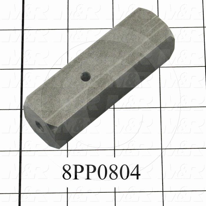 Fabricated Parts, Front Micro Adjustment Bar, 3.50 in. Length, 1.00 in. Width, 1.00 in. Height