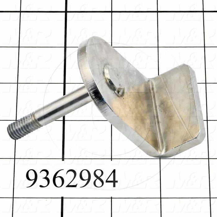 Fabricated Parts, Front Micro Lock Bolt, 3.66 in. Length, 2.00 in. Width, 3.56 in. Height