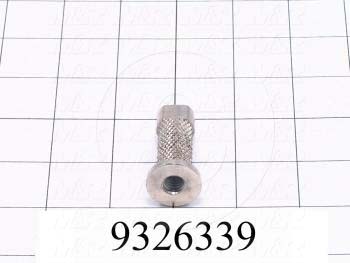 Fabricated Parts, Front Peel Knob, 1.75 in. Length, 0.88 in. Diameter