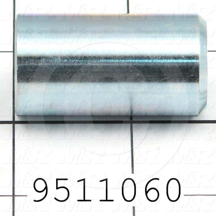 Fabricated Parts, Front Peel Telesc. Housing, 1.62 in. Length, 0.87 in. Diameter