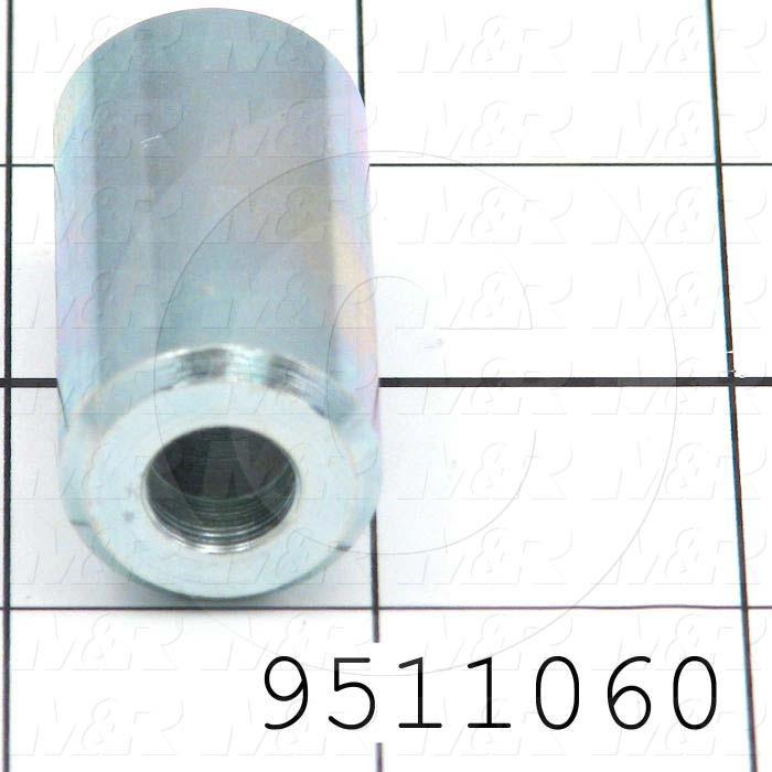 Fabricated Parts, Front Peel Telesc. Housing, 1.62 in. Length, 0.87 in. Diameter