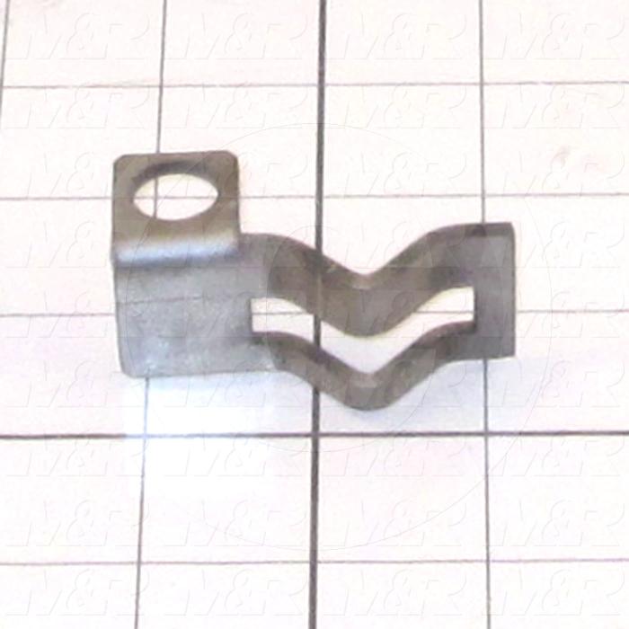 Fabricated Parts, Front Prox Mounting Bracket, 2.13 in. Length, 1.35 in. Width, 1.00 in. Height, 12 GA Thickness