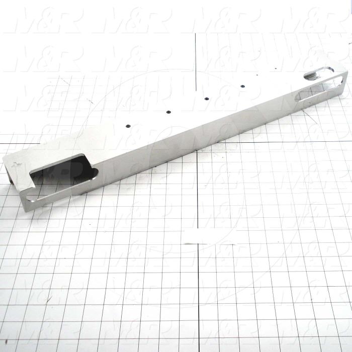 Fabricated Parts, Front Screen Holder, 25.00 in. Length, 3.35 in. Width, 2.38 in. Height