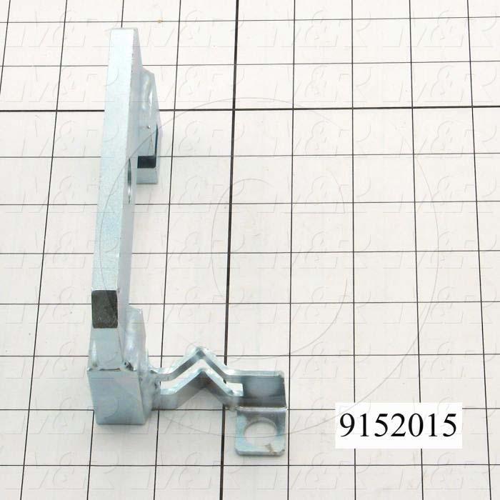 Fabricated Parts, Front Shock Absorbers Mounting Bracket, 5.75 in. Length, 2.88 in. Width, 3.00 in. Height