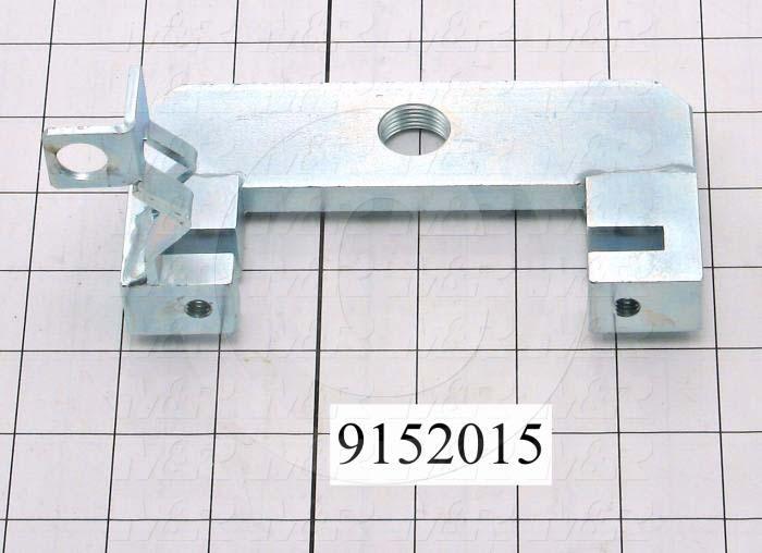 Fabricated Parts, Front Shock Absorbers Mounting Bracket, 5.75 in. Length, 2.88 in. Width, 3.00 in. Height