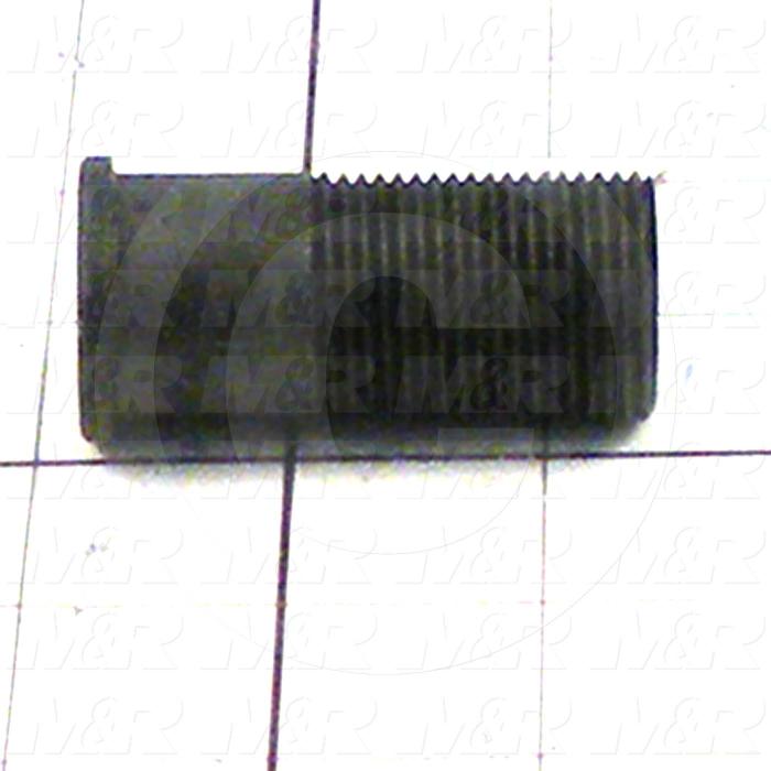 Fabricated Parts, Front Shock Mounting Sleeve, 2.25 in. Length, 1.13 in. Diameter, OC50004 Black Zink Plating Finish