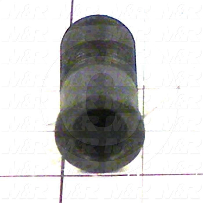 Fabricated Parts, Front Shock Mounting Sleeve, 2.25 in. Length, 1.13 in. Diameter, OC50004 Black Zink Plating Finish