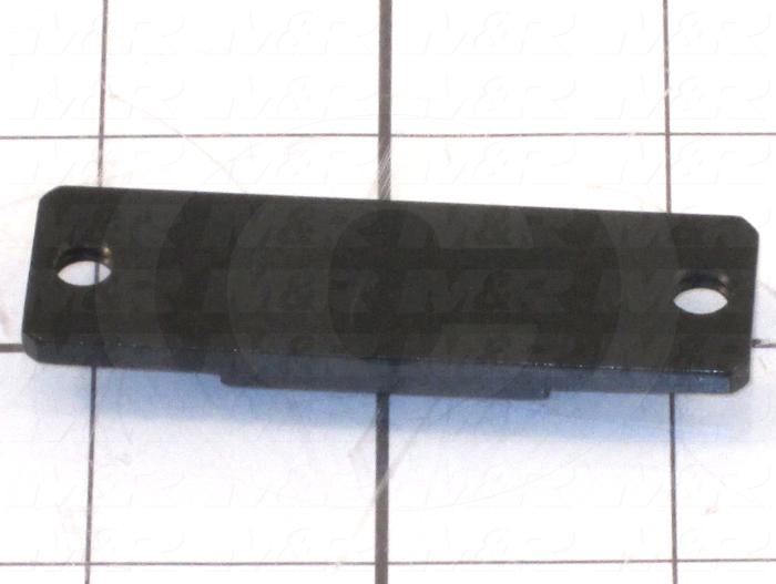 Fabricated Parts, Front Stop, 2.50 in. Length, 0.75 in. Width, 0.19 in. Height