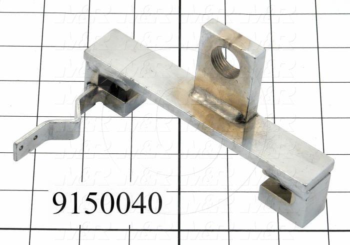 Fabricated Parts, Front Stroke Adjust Bracket, 5.75 in. Length, 3.31 in. Width, 3.00 in. Height