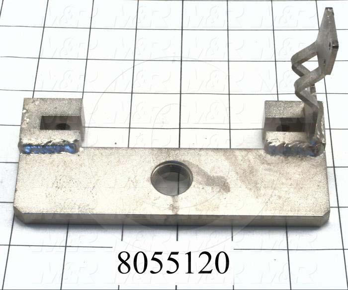 Fabricated Parts, Front Stroke Adjustment, 5.75 in. Length, 3.53 in. Width, 2.30 in. Height