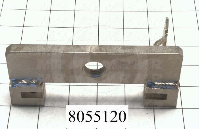 Fabricated Parts, Front Stroke Adjustment, 5.75 in. Length, 3.53 in. Width, 2.30 in. Height