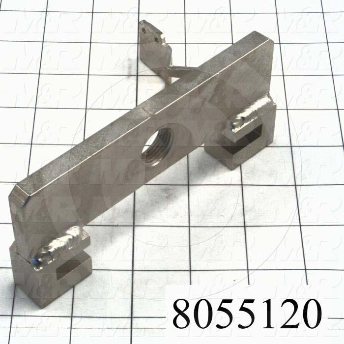 Fabricated Parts, Front Stroke Adjustment, 5.75 in. Length, 3.53 in. Width, 2.30 in. Height