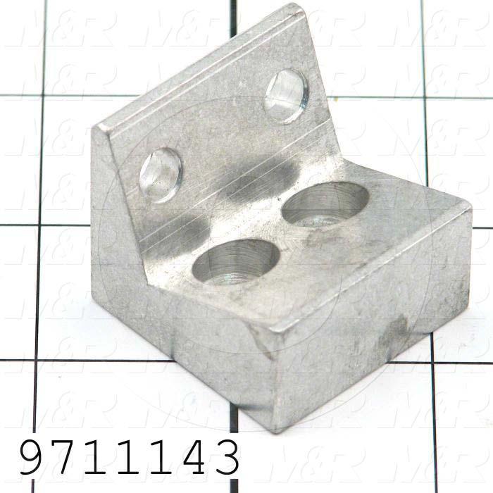 Fabricated Parts, Gripper Adj. Block For Towels, 1.38 in. Length, 1.38 in. Width, 1.25 in. Height