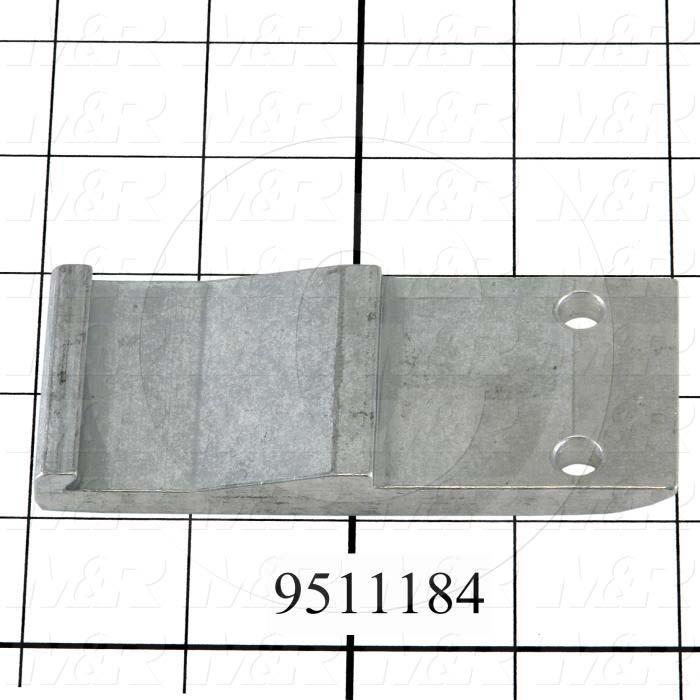 Fabricated Parts, Gripper Arm 1.75"X4"L In, 4.00 in. Length, 1.75 in. Width, 0.40 in. Thickness