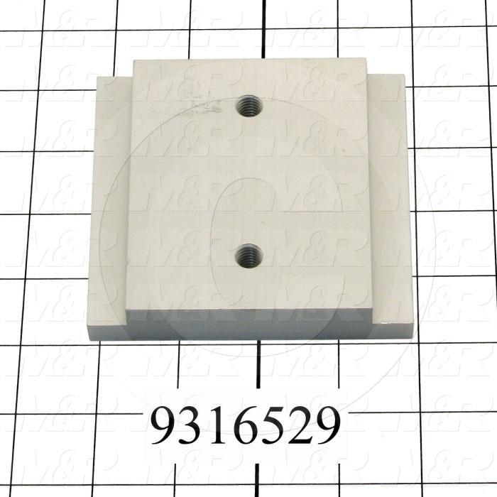 Fabricated Parts, Gripper Lower Clamp 3.75" To, 4.00 in. Length, 3.75 in. Width, 0.75 in. Thickness