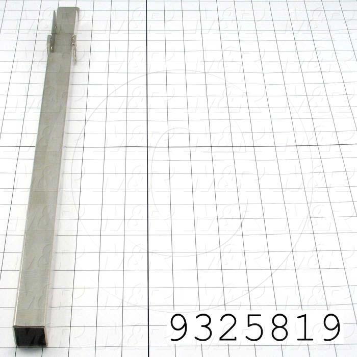 Fabricated Parts, Gripper Tube Weldment 24", 24.00 in. Length, 1.50 in. Width, 1.43 in. Height