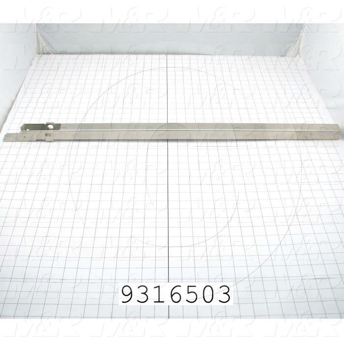 Fabricated Parts, Gripper Tube Weldment 34.75", 14.50 in. Length, 1.46 in. Width, 1.44 in. Height