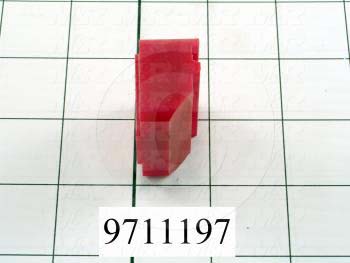 Fabricated Parts, Gripper Upper Pad, 1.56 in. Length, 1.25 in. Width, 0.81 in. Height