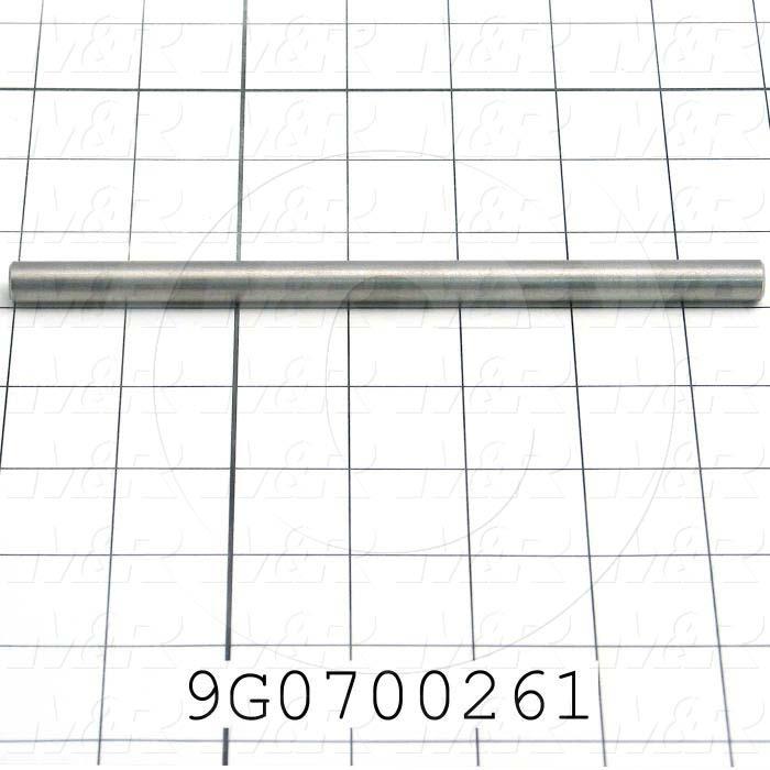 Fabricated Parts, Guide, 6.75 in. Length, 0.375 in. Diameter, 10-24 Thread Size