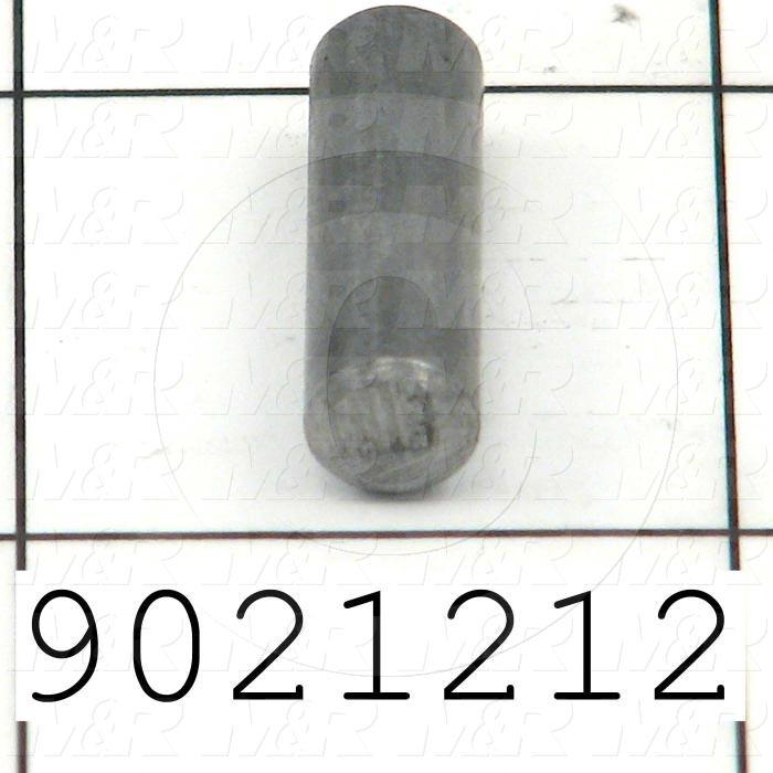 Fabricated Parts, Guide Shaft, 0.85 in. Length, 0.25 in. Diameter