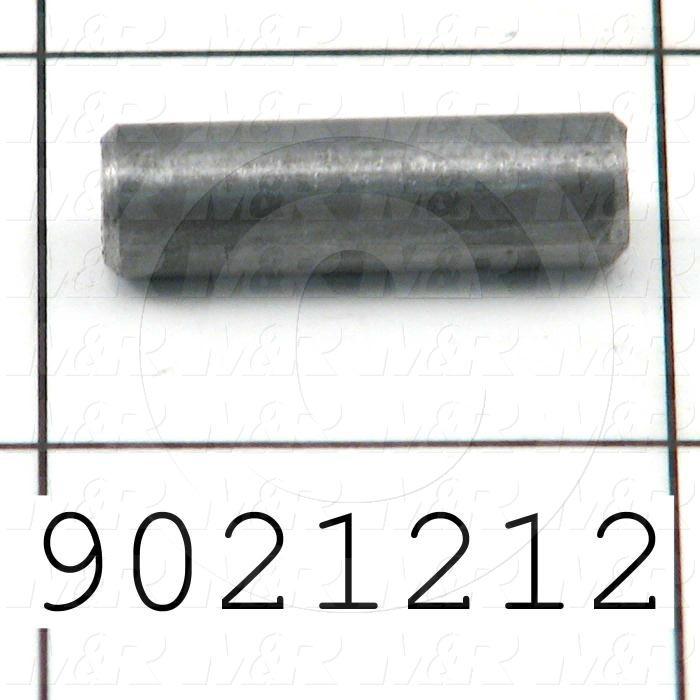 Fabricated Parts, Guide Shaft, 0.85 in. Length, 0.25 in. Diameter