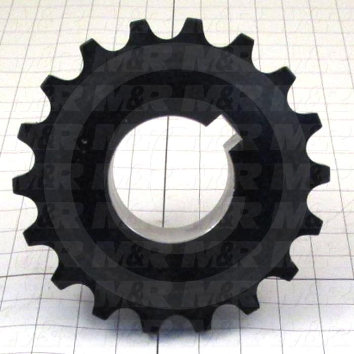 Fabricated Parts, Half Coupling 2-15/16 I.D., 2.63 in. Length, 8.16 in. Height