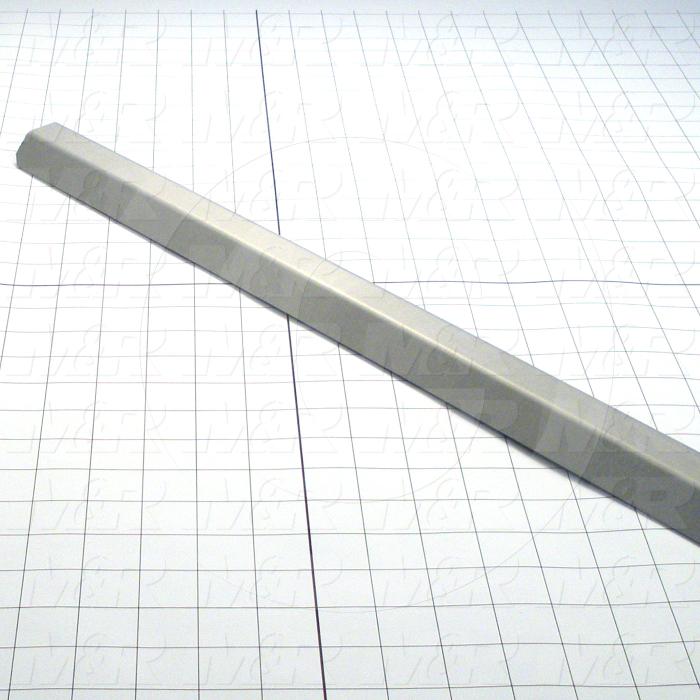 Fabricated Parts, Head Cover, 31.00 in. Length, 1.63 in. Width, 1.56 in. Height, Left Hand